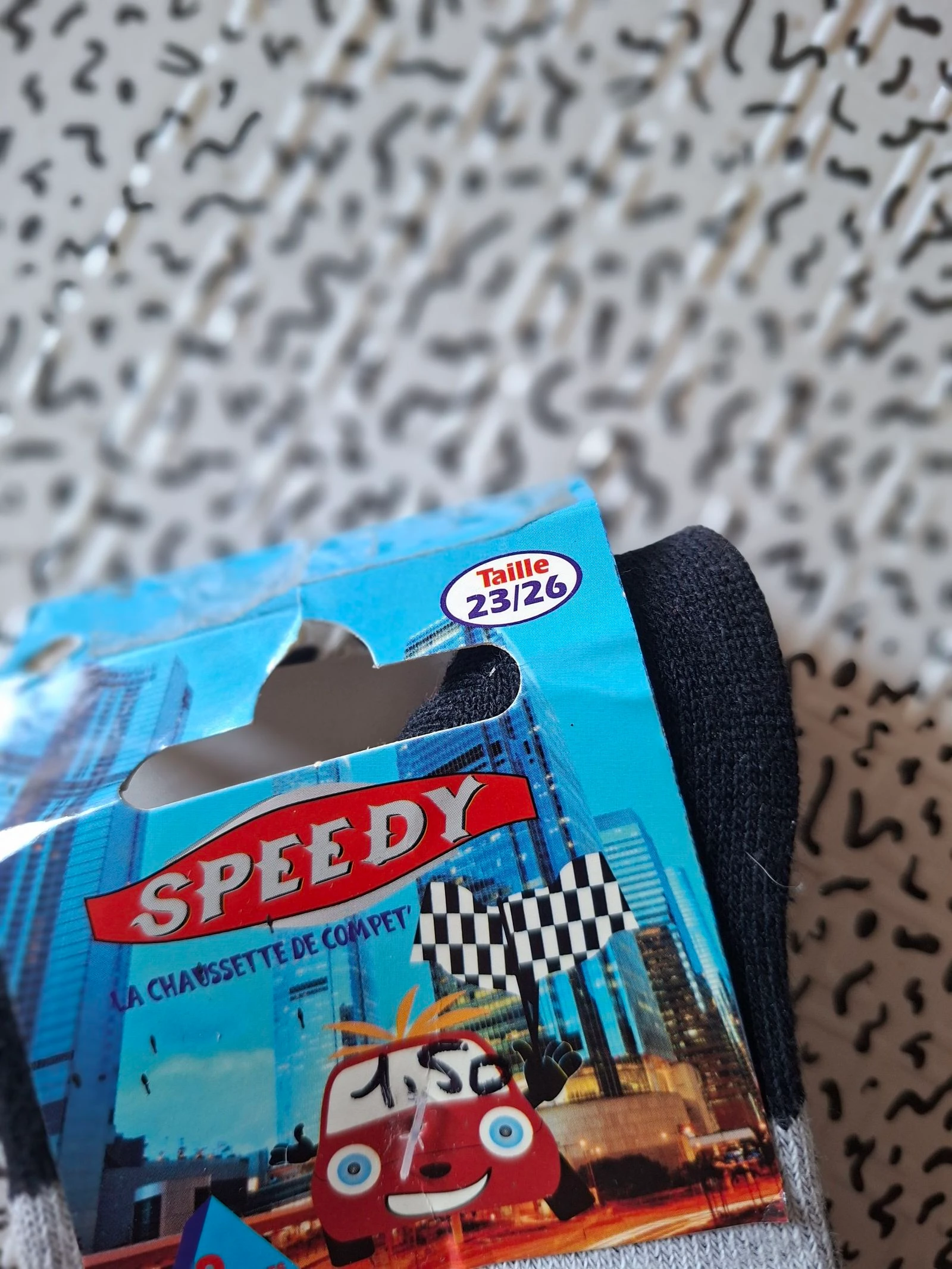 Set van 2 paar kindersokken Speedy 23/26 – Nieuw met etiket – photo 2